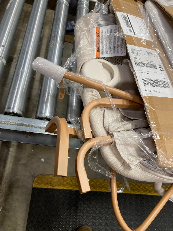 Photo 1 of 
Delta Children
Bondi Adjustable Height Bedside Beechwood Bassinet with PureAir Mesh Sheet and FSC-Certified Wood, Tan