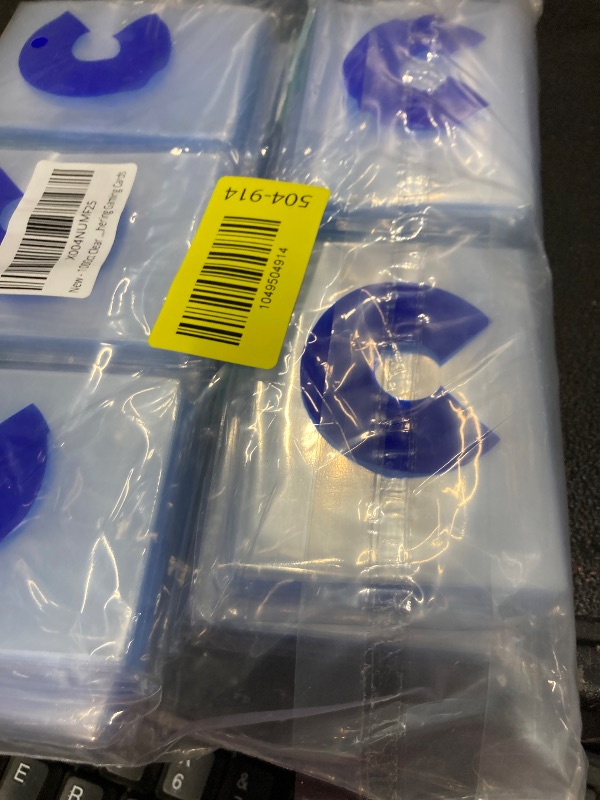 Photo 1 of 1000ct Clear Card Sleeves, Perfect Fit Inner Card Sleeves, Exact for Double Sleeving, Trading Sleeve Compatible with MTG TCG Magic Gaming Cards