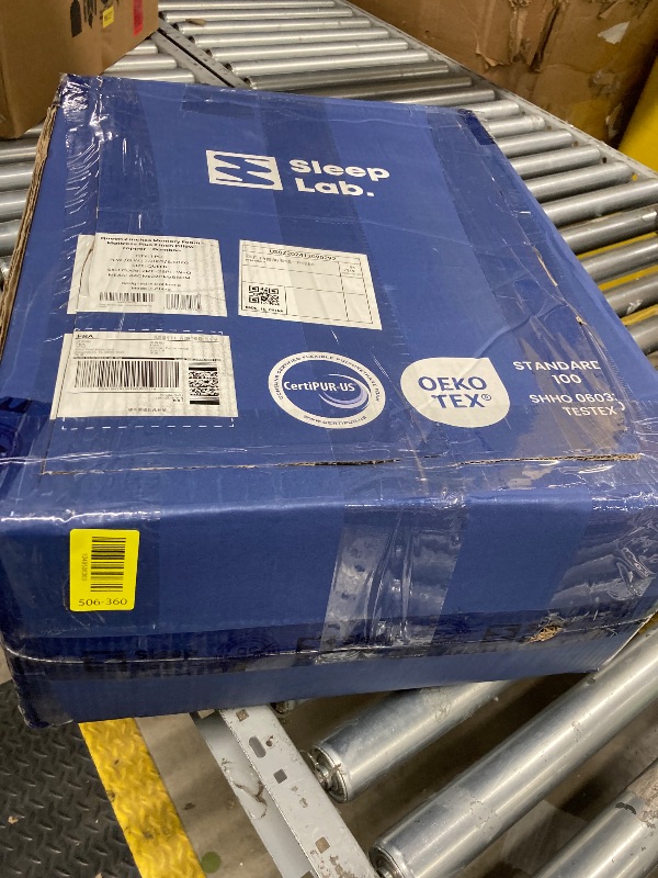 Photo 1 of Sleep Lab 4 Inch Memory Foam Mattress Topper - Queen Size - Cooling Gel & Pillow Top for Back Pain