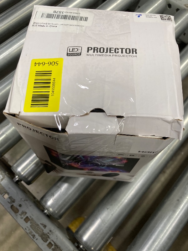 Photo 1 of [Electric Focus]Mini Portable Projector with 4K Support, Bluetooth 5.4 WIFI6, 5watt Sound Base Speaker, 260 ANSI, Android 11, 210° Rotation , Auto Keystone Correction Video Projector HY300 PLUS