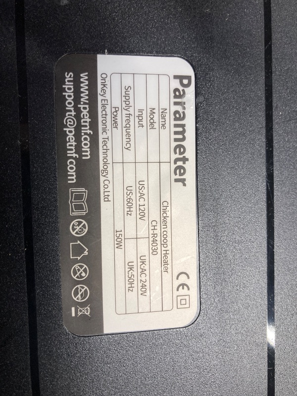 Photo 1 of ***THERE ARE NO LEGS OR STAND***PETNF Chicken Coop Heater 140 Watts Radiant Heat Chicken Heater Energy Efficient Design Safer Than Brooder Lamps Heater for Chicken Coop, Heating Wire UL-Compliant Two Ways to Use, 11.81''x15.74''***THERE ARE NO LEGS OR STA