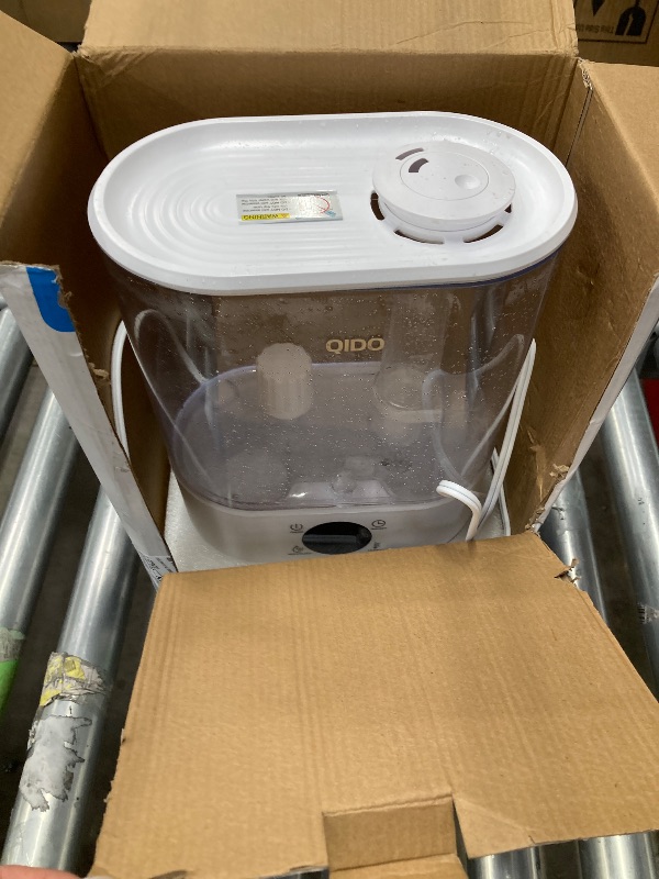 Photo 1 of 
GTPLAYER Smart Humidifiers for Bedroom, 5L Top Fill Supersized Humidifier Essential Oil Diffuser for Baby & Plants, 3 adjustable Mist with 28dB Quiet, Touch/APP/7-color Nightlight, 36H Runtime, White