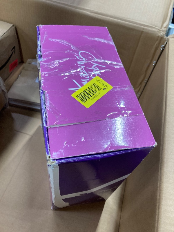 Photo 1 of **MISSING 2 LIDS AND ONE CONTAINER/PARTS ONLY*Amazing Abby - Keep - Acrylic Apothecary Jars (3  Piece Set, 52/50/46 oz) (NOT Glass), Plastic Jars with Lids, Bathroom Canisters, Candy Buffet, Wedding Display, BPA-Free and Shatter-Proof