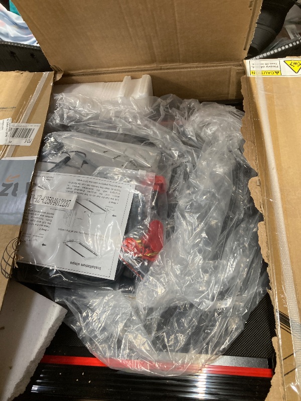 Photo 1 of RHYTHM FUN Walking Pad Treadmill with Incline, 8% Incline Walking Treadmill, 300 lbs Foldable Treadmills with Handles for Home Office Use, Under Desk Compact Walking Pad