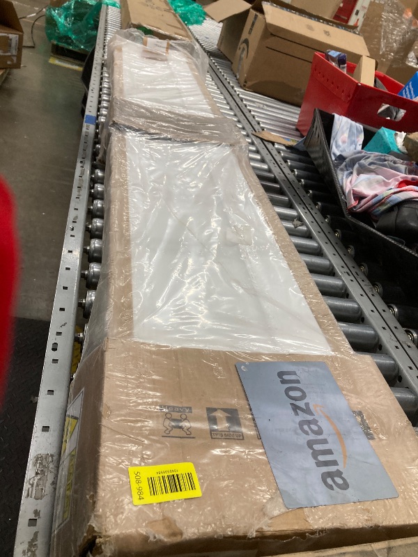 Photo 1 of **MISSING HARDWARE***JUBEST 24in. x 80in. Bifold Door, 1 Panel Primed Bifold Interior Doors, Hollow Core Bi Fold Closet Door with Hardware Kit Include, Folding Doors for Laundry, Pantry & Bedroom