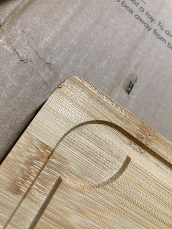 Photo 1 of ***SLIGHT SPLINTERING ON CORNERS***Empune 30 x 20 Extra Large Bamboo Cutting Board, Wooden Chopping Board for Kitchen, Stove Top Cover Large Charcuterie Board, Over the Sink Cutting Board, 4XL***SLIGHT SPLINTERING ON CORNERS***