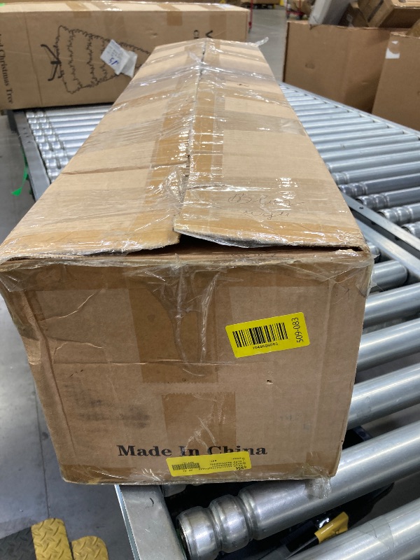 Photo 1 of ***LIGHTS DO NOT WORK*** 7.5ft Pre Lit Christmas Tree Artificial Christmas Tree with Lights, Xmas Tree for Holiday Party, Indoor and Outdoor Decoration***LIGHTS DO NOT WORK***