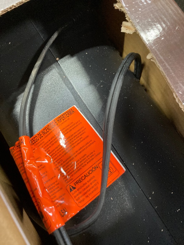 Photo 1 of ***(MISSING PART -SELLING AS IS )***Comfort Zone Oscillating Tower Space Heater for Indoor Use, 30 inch, Digital Adjustable Thermostat, Timer, LCD Display, Safety Tip Over Switch, Overheat Protection, 1500w, MT1030