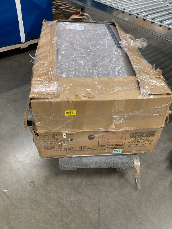 Photo 1 of 104.72-inch 4-seat Sofa with 4 Pillows, Soft & Stain-Resistant
