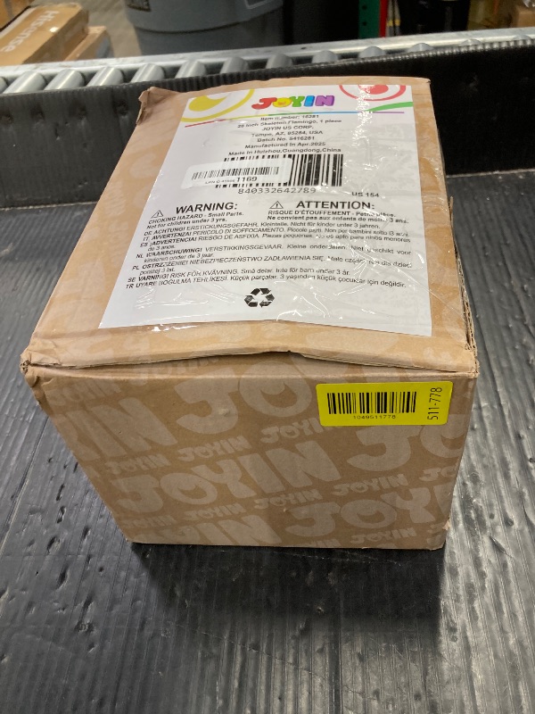 Photo 1 of ***MISSING LOWER JAW***JOYIN Flamingo Skeleton Halloween Decorations 27.6 Inch Tall Spooky Flamingo Posable Animal Skeleton with Movable Joints for Halloween Indoor Outdoor Yard Garden Lawn Patio Prop Decor***MISSING LOWER JAW***