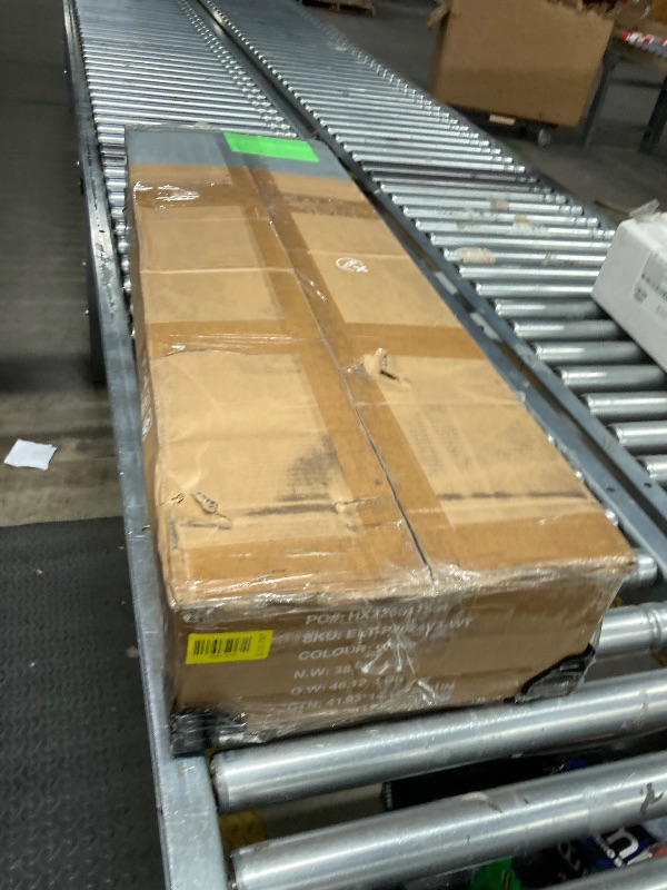 Photo 1 of **The photo and description are for reference only.***ErGear Height Adjustable Electric Standing Desk, 47.2 x 23.6 Inches Sit Stand up Desk, Memory Computer Home Office Desk with Two-Piece Desktop (Black)