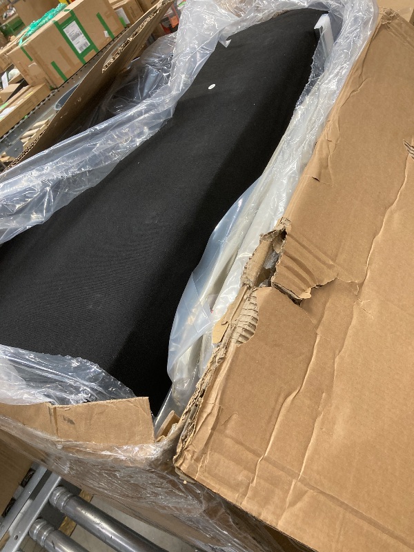 Photo 1 of ***PARTS ONLY-SELLING AS IS)***83" Couch Premium PU Leather Sofa, Comfy Extra Deep Seat 3 Seater Couch for Living Room, Oversized Loveseat with 2 Pillows, Beige