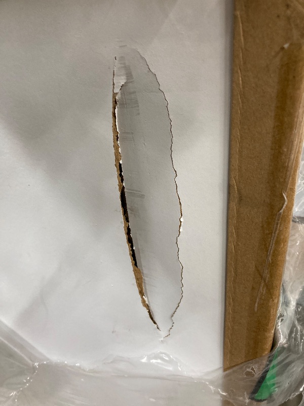 Photo 1 of **HOLE ON ONE END-SEE PICS***BarnSmith 36''x84'' Sliding Barn Door, 2 Panel with Reeded Arc White Primed Sliding Closet Door with 6FT Hardware Kit, Hollow Core Interior Door, Preassembled Panels, Durable & Sturdy