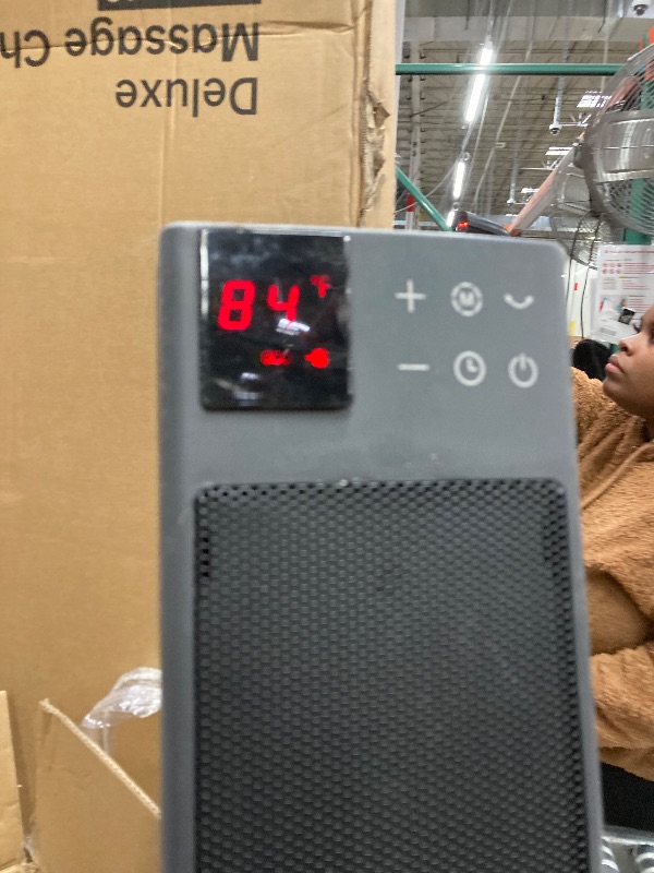 Photo 1 of ***NO REMOTE CONTROL***PELONIS Oscillating Ceramic Tower Indoor Space Heater for Home with Oscillation, Programmable Thermostat & ECO Mode, 12H Timer & Remote Control, Safety Protection, 23 Inches, 1500W, PHF15RSAPH23***NO REMOTE CONTROL***