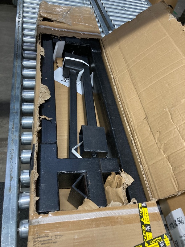 Photo 1 of **THE PHOTO AND DESCRIPTION ARE FOR REFERENCE ONLY.**VEVOR Pallet Forks, 4000 lbs Clamp on Pallet Forks, 60" Total Length Heavy Duty Pallet Forks with Adjustable Stabilizer Bar, Tractor Bucket Forks for Loader Bucket Skid Steer Tractor