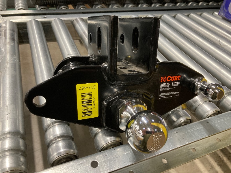 Photo 4 of CURT Replacement Part, RB & RB3, Weight Distributing Bolt-Together Head w/2-5/16 Inch Dia. Chrome Hitch Ball, Sway Control Ball & Mounting Hardware