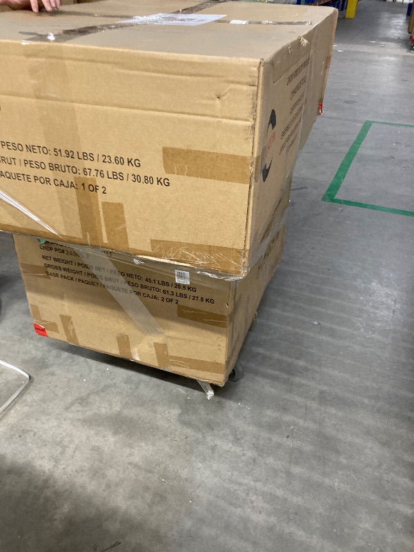 Photo 1 of ***BOXES 1,2 COMPLETE ,Linon Home Décor Rosemary Chat Orange Outdoor Set