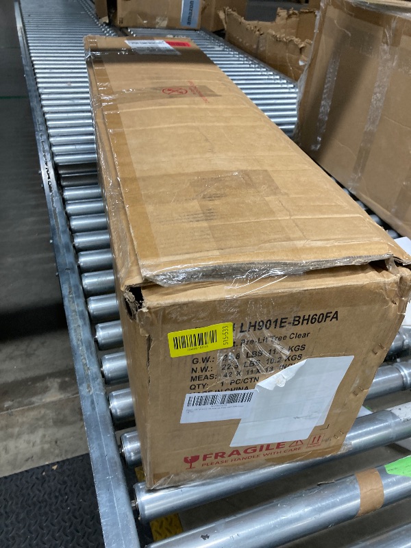 Photo 1 of *The photo and description are for reference only.****Decoway 6FT Artificial Christmas Tree: Unlit Green Xmas Pine with Pinecones and Metal Stand for Indoor - Holiday Decoration for Porch Living Room Easy Assembly