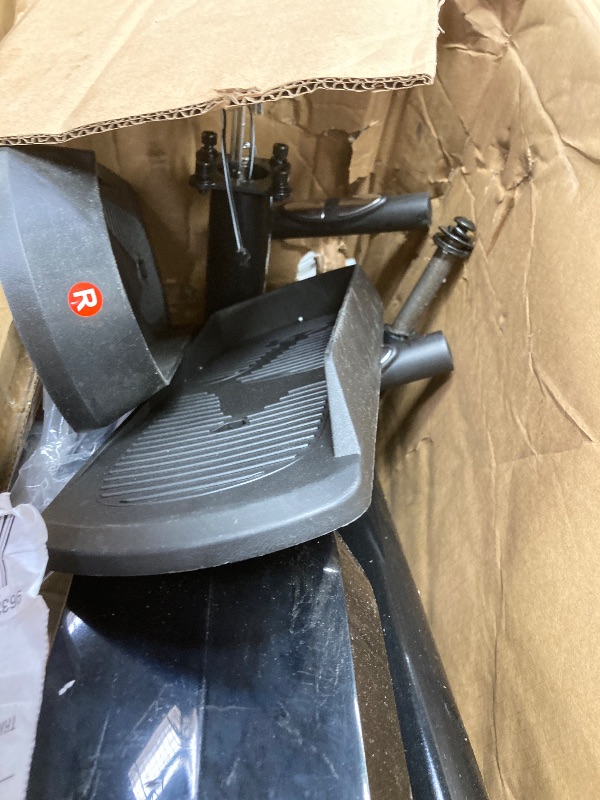 Photo 3 of LNOW Magnetic Elliptical Exercise Machine, Elliptical Trainer Fitness Equipment for Home Gym Cardio Workout 250lb