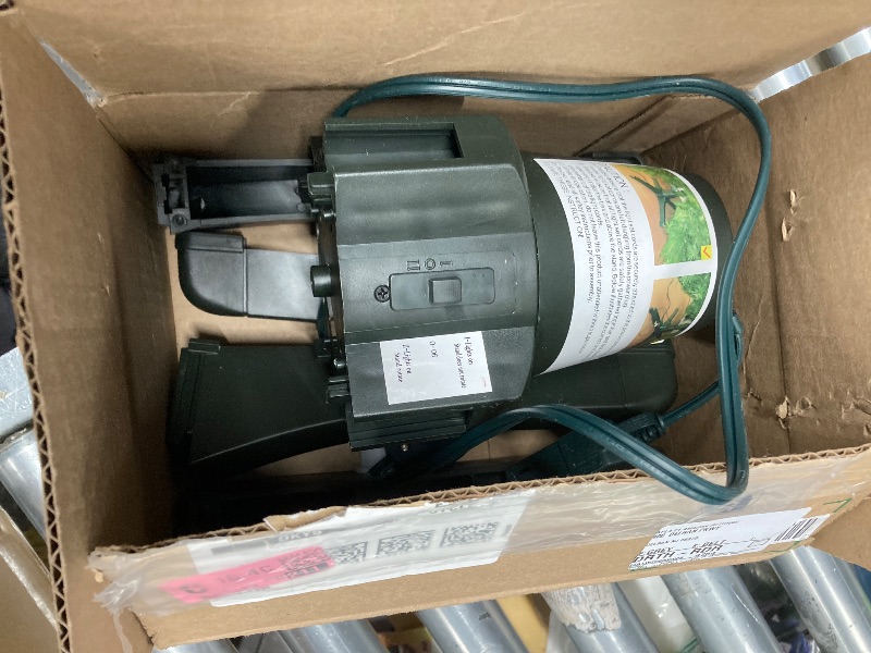 Photo 1 of *PHOTO AND DESCRIPTION ARE FOR REFERENCE ONLY.****Teal Turtle Winter Wonder Rotating Christmas Tree Stand for Artificial Trees