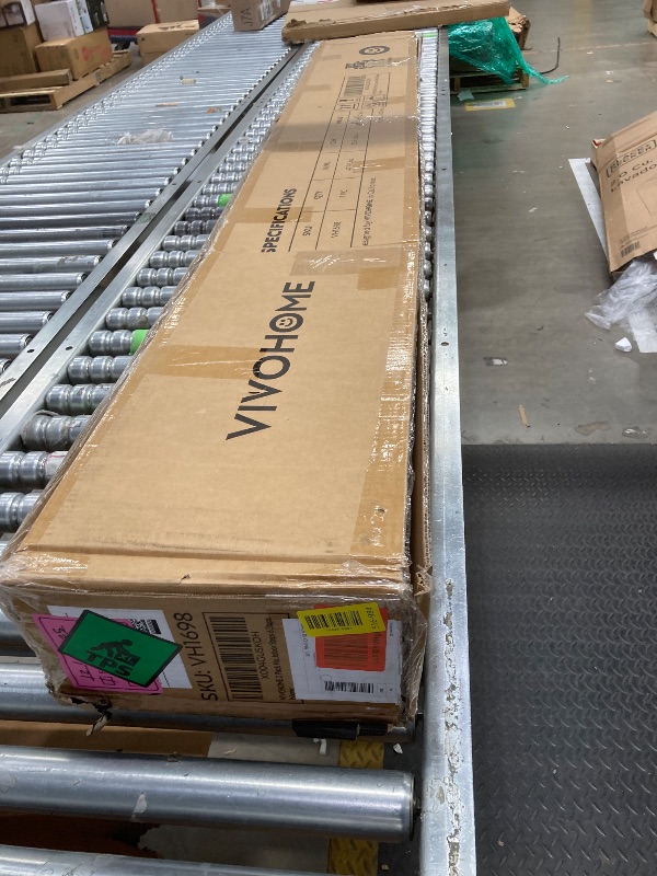 Photo 1 of **The description and photo are for reference only.***VIVOHOME 2-Pack 6 Step Galvanized Steel Hand Rails for Outdoor Steps – Black Oval and Safety Balusters Exterior Railing for Porch, Deck, or Indoor Stairs, Complete Installation Kit