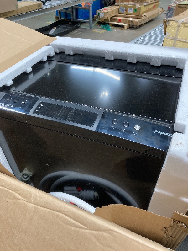 Photo 1 of *It doesn't have a cable.*COMFEE’ Countertop Dishwasher, Energy Star Portable Dishwasher, 6 Place Settings & 8 Washing Programs, Speed, Baby-Care, ECO& Glass, Dish Washer for Dorm, RV& Apartment, Black