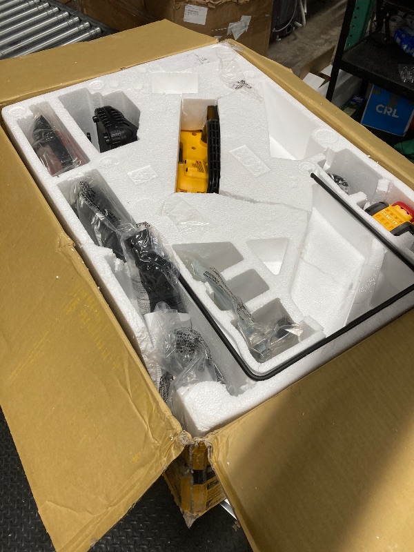 Photo 1 of **THE PHOTO AND DESCRIPTION ARE FOR REFERENCE ONLY.**DEWALT 20V MAX XR 12 inch Double Bevel Sliding Miter Saw, Cordless, Tool Only (DCS781) 60 V