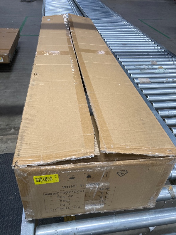 Photo 1 of 10 FT Portable Wheelchair Ramp,Aluminum Wheelchair Ramp for Home Steps with Non-Skid Surface and Reflective Strips,600 LBS Weight Capacity