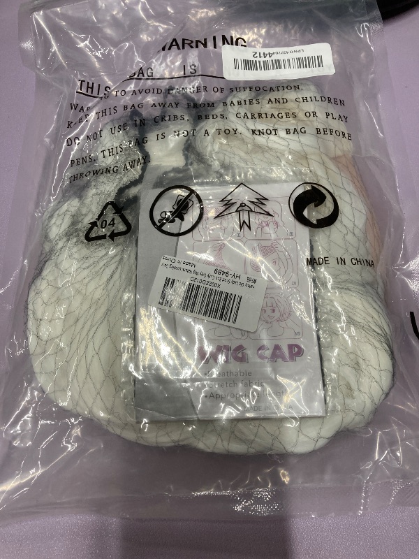 Photo 1 of **IS WHITE**karlery Old Lady Short Bob Curly Grey Wig Natural Looking Daily Halloween Cosplay Party Wig