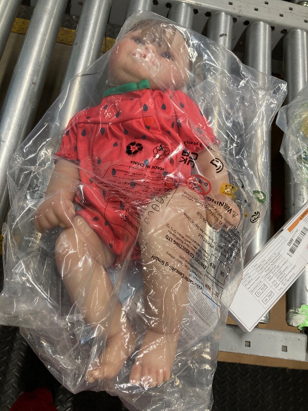 Photo 1 of RXDOLL Anatomically Correct Baby Girl 20 inch Soft Vinyl Full Body Silicone Reborn Baby Dolls Lifelike Newborn Doll Washable Realistic Baby Doll for Kids Birthday Gifts