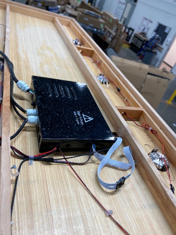 Photo 1 of **Need  to buy an adapter, please see the photos, RESTISLAND 4 Person Far Infrared Sauna Indoor, Low EMF Wooden Sauna at Home with Bluetooth, Therapy Light, LCD Panel. ITS NOT PERMITTED TO RETOUR, NOT REFUNDED.