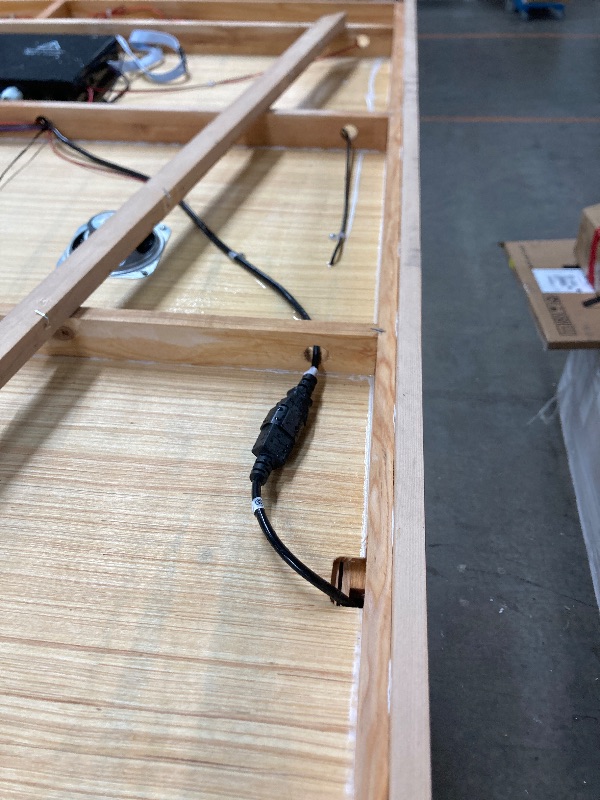 Photo 1 of **Need  to buy an adapter, please see the photos, RESTISLAND 4 Person Far Infrared Sauna Indoor, Low EMF Wooden Sauna at Home with Bluetooth, Therapy Light, LCD Panel. ITS NOT PERMITTED TO RETOUR, NOT REFUNDED.