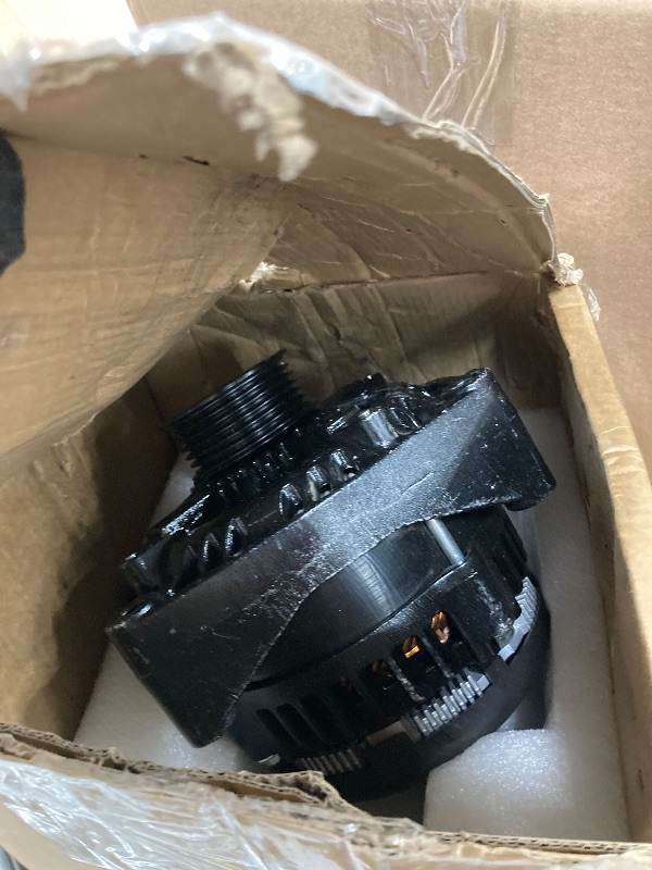 Photo 1 of 15093928 High Output Alternator Fit for CMC YUKON XL Chevy C K R VSierra Pickups 2007-2011 for Chevy Silverado 1500 2500hd 3500hd for Cadillac Escalade for Hu/mm/er H2 2007-2014 14V Black 15857608