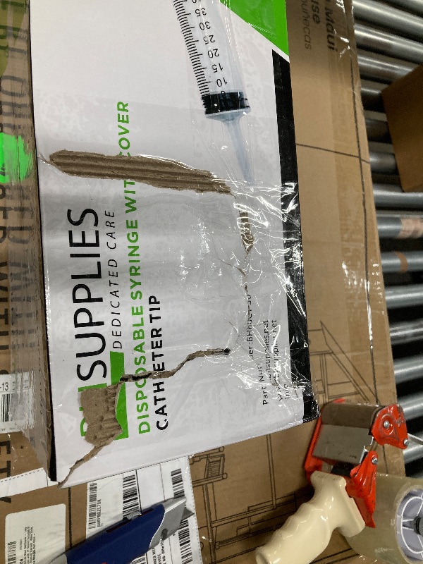 Photo 1 of **DAMAGED PACKAGE**60ml Syringe Catheter Tip Sterile with Covers - 50 Syringes by BH SUPPLIES - (No Needle) Individually Sealed - Multiple Use Applications. Feeding, Dis
