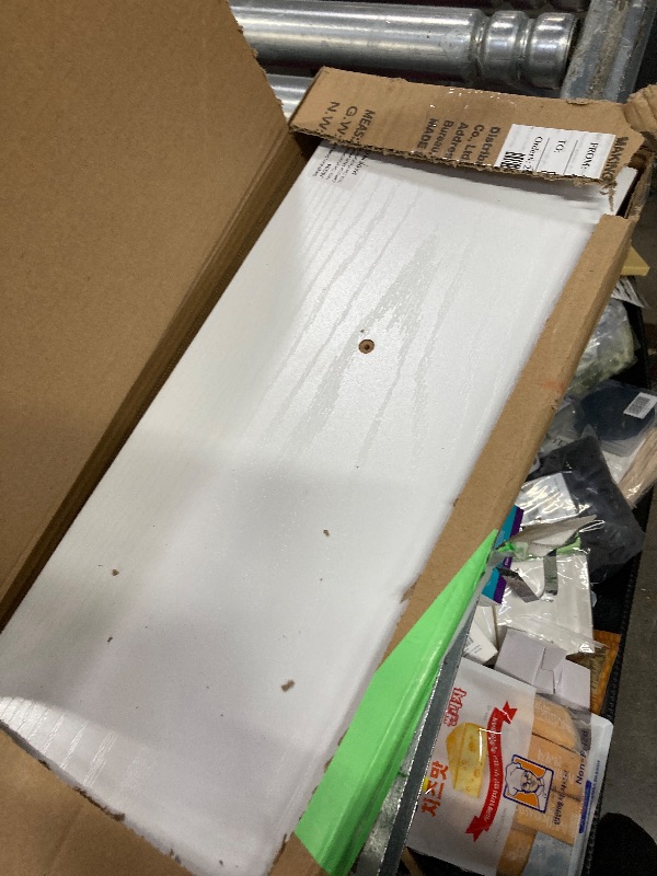 Photo 1 of **MISSING HARDWARE**Ophanie 22.5 inch 2 Pack Wood Floating Shelves, Hanging Float Shelf for Wall Mounted Decorative Shelves, 6.7 x 23 Inch, Set of 2, White