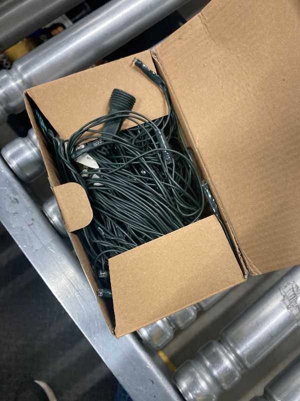 Photo 2 of 12ft x 5ft 360 LED Christmas Net Lights, 8 Modes Waterproof With Timer Low Voltage Connectable Mesh Lights for Trees, Bushes, Shurb, Garden, Outdoor Decoration(1 Pack, Green Wire, White)