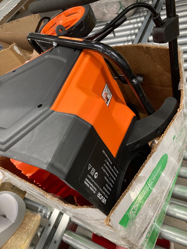 View 5 of ***(PARTS ONLY-SELLING AS IS)*** VEVOR Electric Snow Blower, 23 inch 15A Corded Snow Thrower with Dual LED Headlights & 180° Rotating Chute, 25FT Throwing Distance, 12" Depth Clearing, Walk-Behind Snowblower for Driveway Sidewalk ***(SOME SCUFFS/SCRATCH