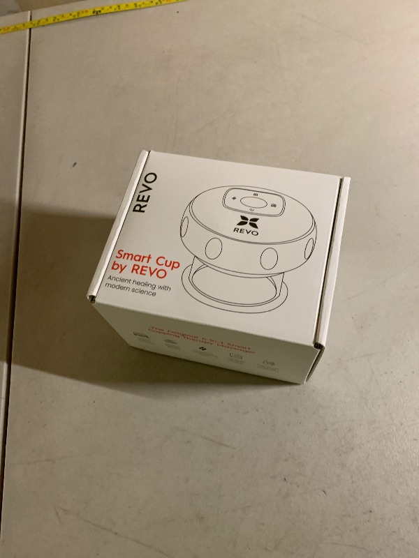 View 2 of **INCOMPLETE** REVOMADIC REVO The Original 4-in-1 Smart Cupping Therapy Massager, Red Light Therapy for Targeted Pain Relief, Knots, Aches, Muscle Soreness, Circulation & Tighter Skin, Portable Cupping Kit