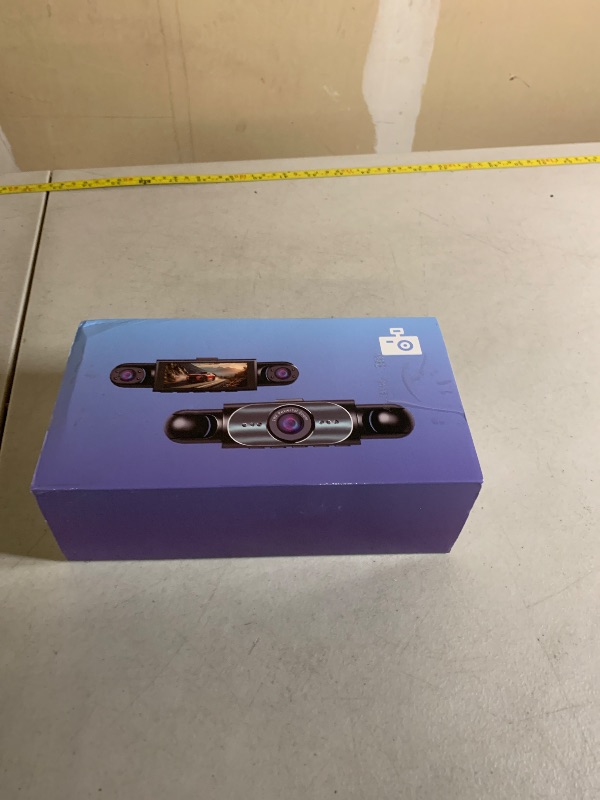 Photo 1 of 360° Full View Dash Cam Front and Rear Inside, 4 Channel Dashcam 1080P Full HD Dash Camera for Cars with Infrared Lamps Night Vision G-Sensor, Parking Mode, 64GB SD Card Car Accessories