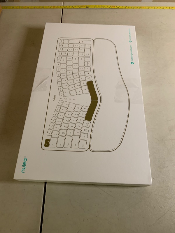 Photo 1 of Nulea RT05 Wireless Ergonomic Keyboard, Split Keyboard with Wrist Rest, USB-C Charging, 7-Color Backlight, Natural Typing, Bluetooth and USB Connectivity, Compatible with Windows,Mac