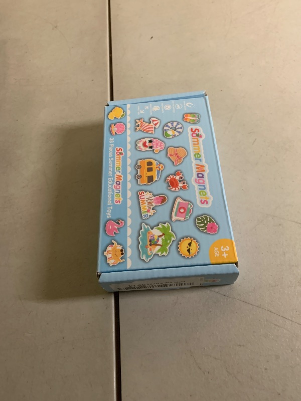 Photo 1 of 38 Pcs Summer Cruise Door Decorations Magnetic Flamingo Gnome Palm Tree Hawaii Tropical Magnetic Stickers for Refrigerator Car Cabin Kitchen