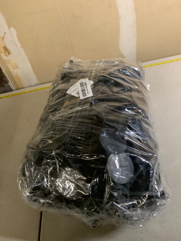 Photo 1 of 240 PCS Plastic Rebar Chair 2-1/4 Inch Length x 1.97 Diameter - Fits Rebar #3 to #5, Snap-Fit Design Steel Mesh Chair, Heavy Duty Construction Concrete Tool (Black)