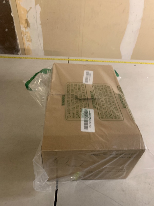 Photo 1 of EMANER Switch Controlled Outdoor Security Flood Light, Dimmable Security Light Daylight White, 100-130V Wired No-Motion, Dimmer Change Brightness 28W LED Light for Garage/Backyard (2-Pack, Black)