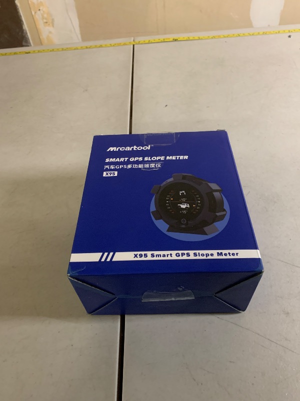 Photo 1 of X95 GPS Speedometer MPH Digital Car Inclinometer Level & Angle Slope Meter Gauge, Head Up Display Automotive Bevel Tilt Gauges for Off-Road Vehicle