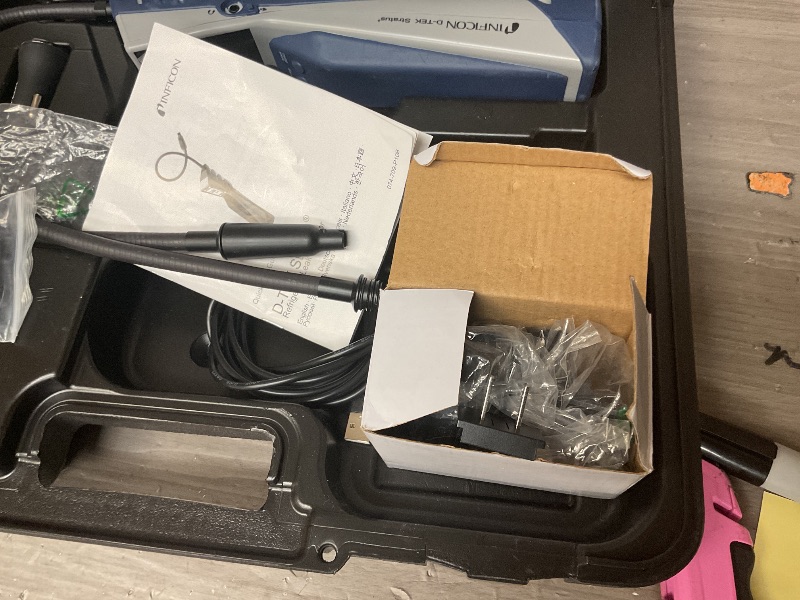 Photo 1 of INFICON D-TEK Stratus Refrigerant Leak Detector and Portable Monitor, Model: 724-202-G1,Off-White