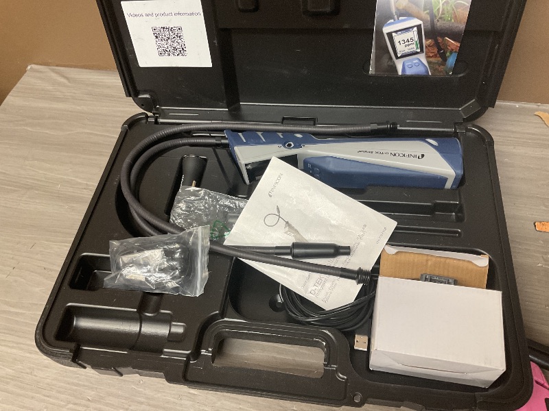 Photo 1 of INFICON D-TEK Stratus Refrigerant Leak Detector and Portable Monitor, Model: 724-202-G1,Off-White