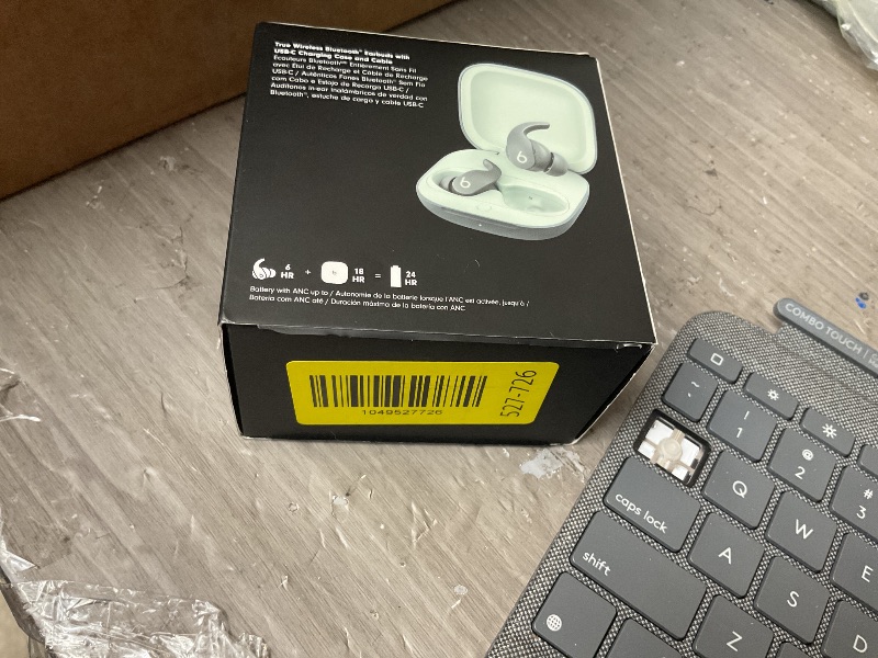 Photo 1 of Beats Fit Pro (1st Gen) - True Wireless Noise Cancelling Earbuds - Active Noise Cancelling - Sweat Resistant Earphones, Compatible with Apple & Android, Class 1 Bluetooth® - Sage Gray