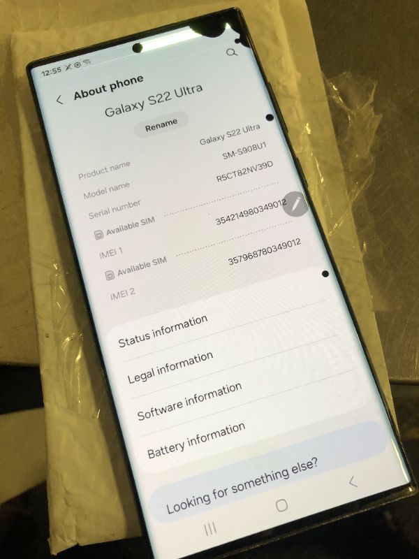 Photo 1 of SAMSUNG Galaxy S25 Ultra Cell Phone, 512GB, AI Smartphone, Unlocked Android, AI Camera, Fast Processor, Long Battery Life, 2025, Titanium Black