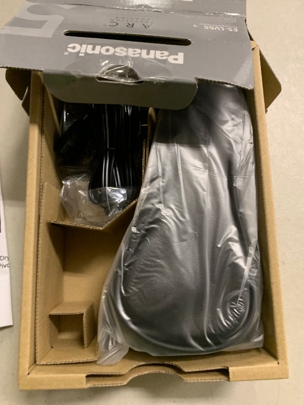 Photo 1 of Panasonic ARC5 Electric Razor for Men with Pop-Up Trimmer, Wet/Dry 5-Blade Electric Shaver with Intelligent Shave Sensor and Multi-Flex Pivoting Head – ES-LV65-S (Silver)