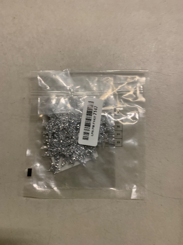 Photo 1 of 24 Pieces Rhinestone Star Iron on Patches Adhesive Iron On Stars 5 Sizes Glitter Star Appliques for Clothing Jeans Bags Hats Repair Decoration (Silver)